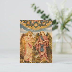 Gloria in Excelsis (1893) von Evelyn De Morgan  Postkarte