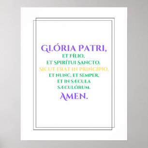 Gloria Print Poster