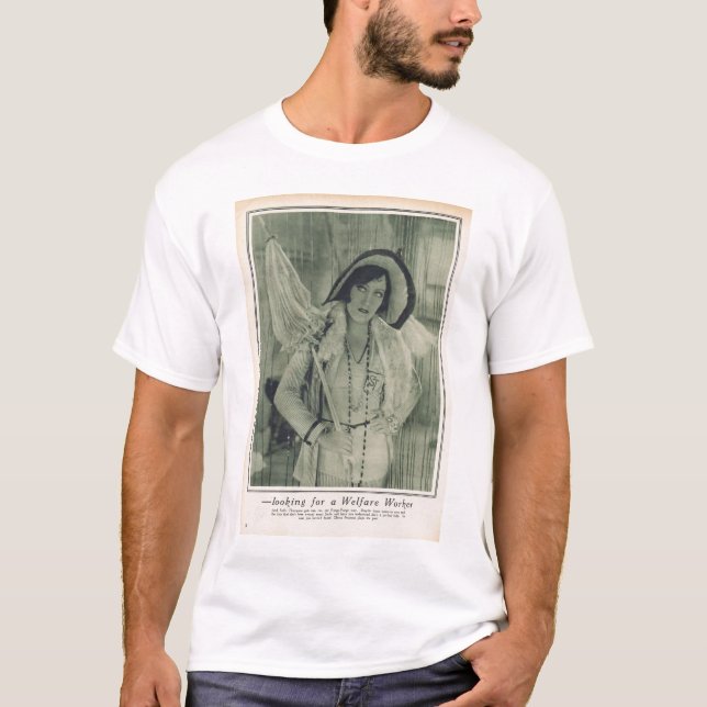 Gloria Swanson 1928 T-Shirt (Vorderseite)
