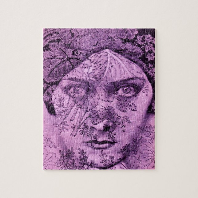 Gloria Swanson der 1920er Puzzle (Vertikal)