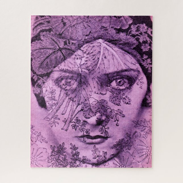 Gloria Swanson der 1920er Puzzle (Vertikal)