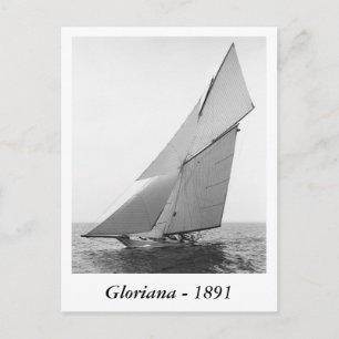 Gloriana, 1891 postkarte