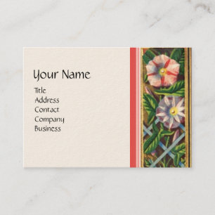 GLORIEN, GARTENKARTE, HAUSHALT, GARTEN VISITENKARTE