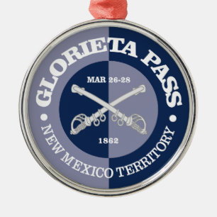 Glorieta Pass (B&G) Ornament Aus Metall