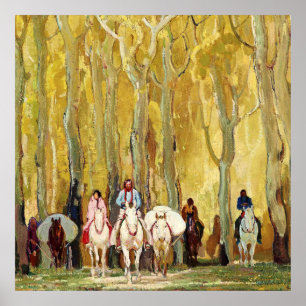 "Glorietta" von W. Herbert Dunton Poster