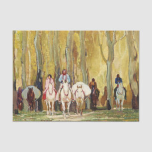 "Glorietta" von W. Herbert Dunton Seidenpapier