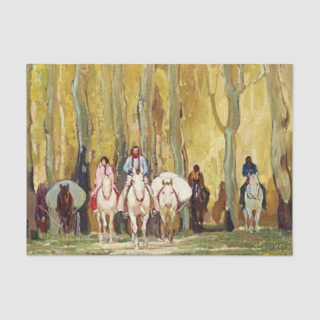 "Glorietta" von W. Herbert Dunton Seidenpapier (Vorderseite)