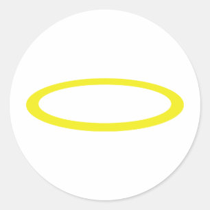 Gloriole Runder Aufkleber