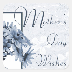 Gloriosa Daisies Quadratischer Aufkleber