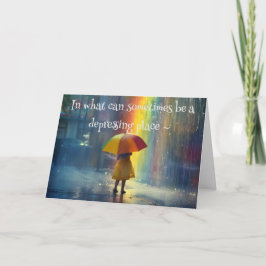 GLORIÖSE FARBE DANKEN SIE KARTE