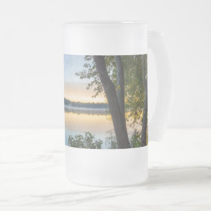 Glorious Autumn Morning Mattiert Glass Beer Tasse