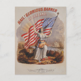 Glorious Banner! -Postkarte Postkarte