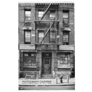 GLORIOUS BLACK & WHITE FOTO CALENDAR - Kelly Wine Kalender