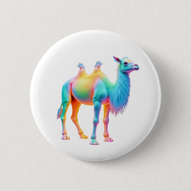 Glorious Camel Art Button (Vorderseite)
