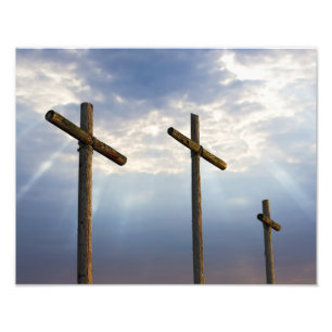 Glorious Cross Foto Print