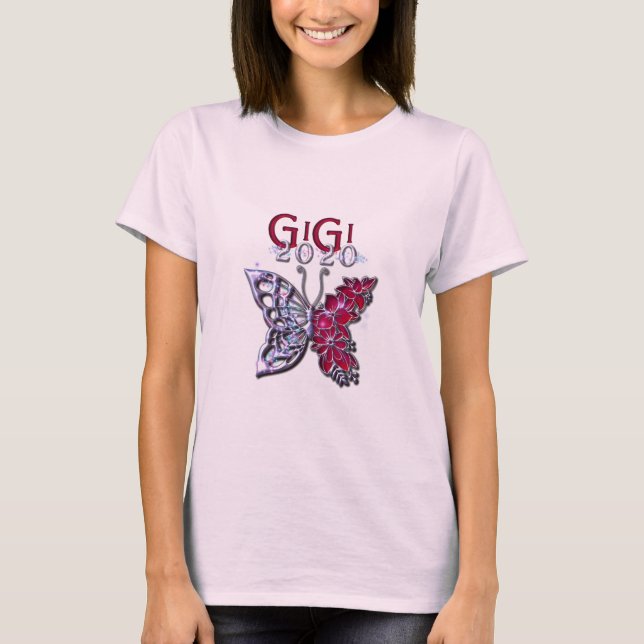 Glorious GIGI 2020 Butterfly T-Shirt (Vorderseite)