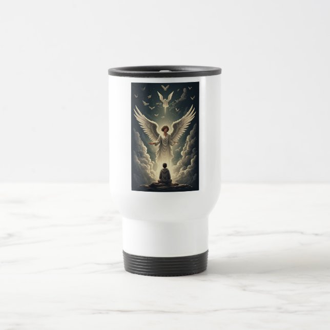 Glorious Heavenly Angels Travel Mug Reisebecher (Mittel)