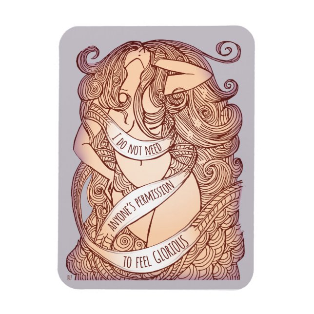 Glorious Magnet in Lilac (Vertikal)