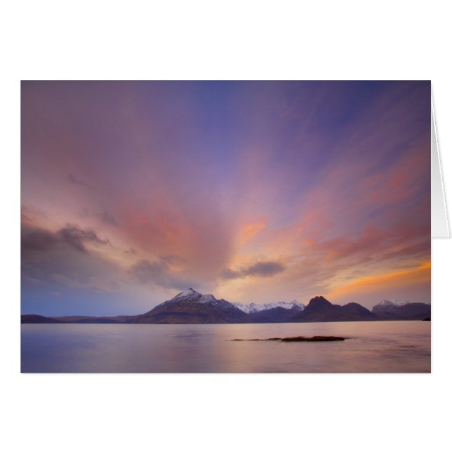 Glorious Morning on Elgol (Vorderseite (Horizontal))
