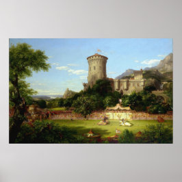 Glorious Past (mittelalterliche Büste) (Vintage Ku Poster