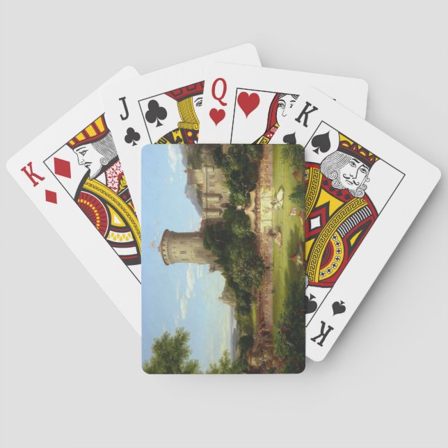 Glorious Past (mittelalterliche Büste) (Vintage Ku Spielkarten (Rückseite)