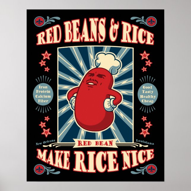 Glorious Red Beans Poster (Vorne)