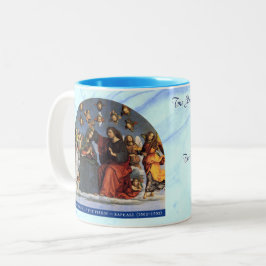 Glorious Rosary Mysteries Item #5: Coronation Zweifarbige Tasse