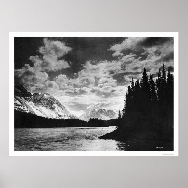 Glorreiche Alaska-Berge 1920 Poster (Vorne)