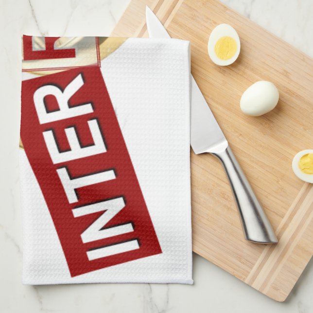 Glorreiche Unterbrechung: Ein goldener Anfang Geschirrtuch (Viertel Falte)