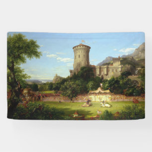 Glorreiche Vergangenheit (mittelalterliche Burg &  Banner