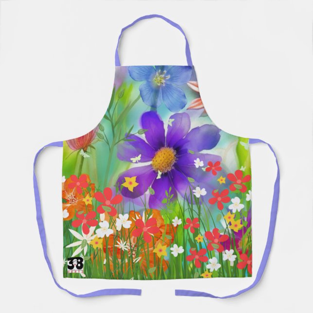 Glorreicher Frühling Schürze (Vorderseite)
