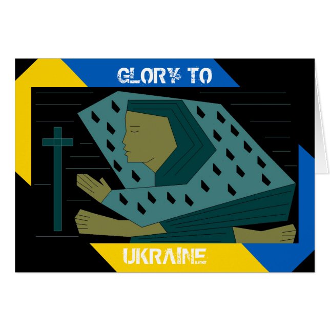 GLORY FÜR DIE UKRAINE (Vorderseite (Horizontal))