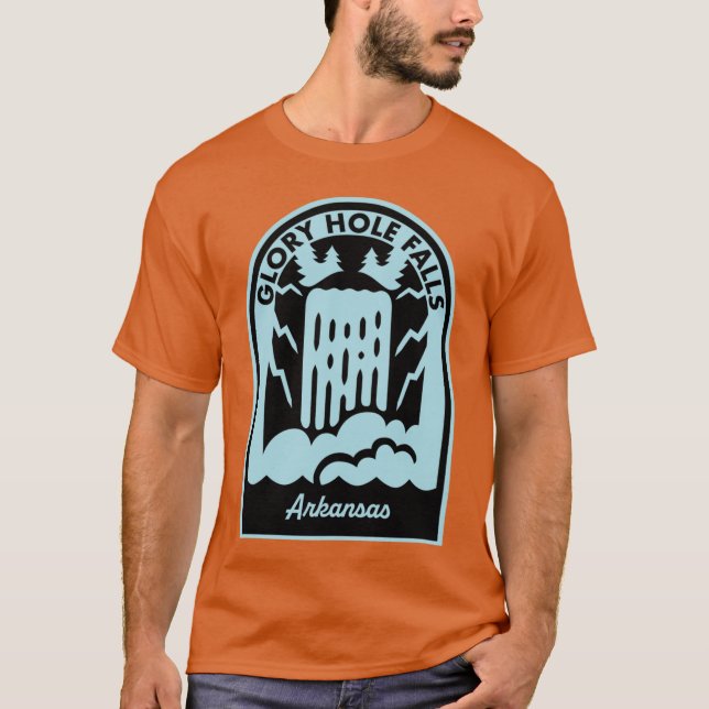 Glory Hole Falls Arkansas T-Shirt (Vorderseite)