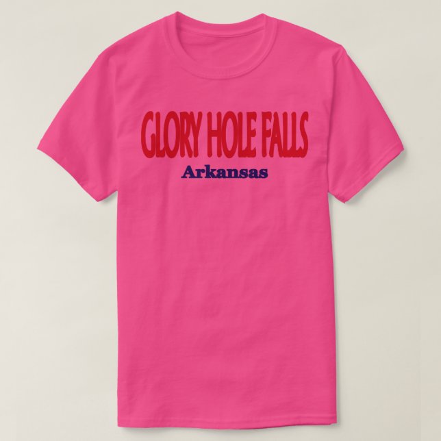 Glory Hole Falls Arkansas TShirt (Design vorne)