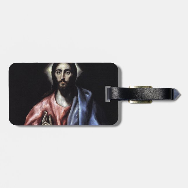 GLORY TO JESUS CHRIST GEPÄCKANHÄNGER (Rückseite horizontal)