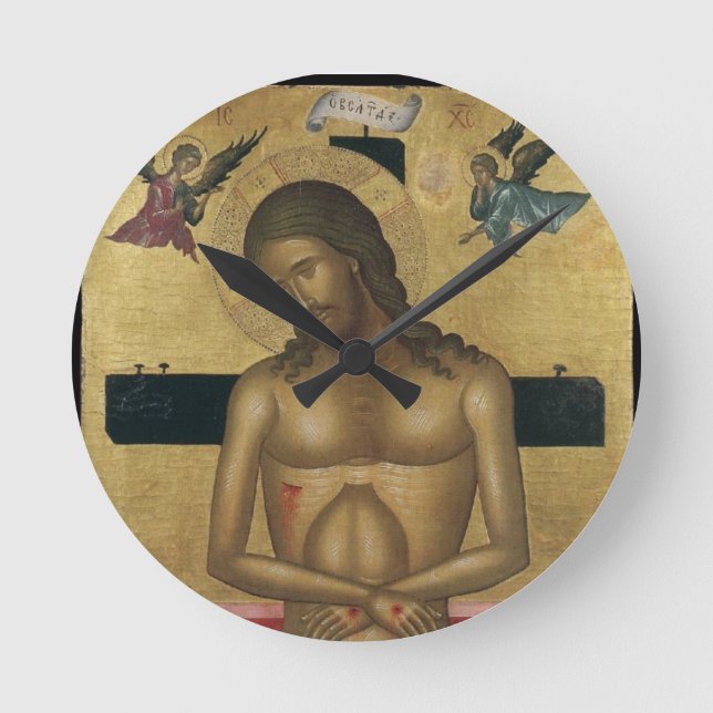 GLORY TO JESUS CHRIST RUNDE WANDUHR (Vorderseite)
