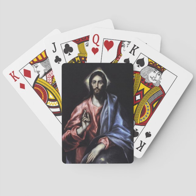 GLORY TO JESUS CHRIST SPIELKARTEN (Rückseite)