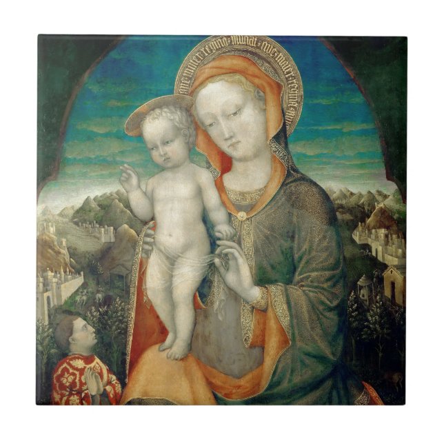 GLORY TO JESUS UND MARY FLIESE (Vorderseite)