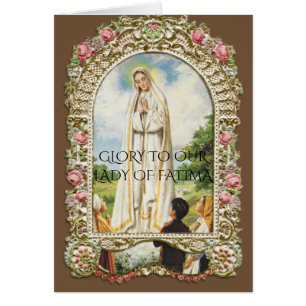 glory to our lady of fatima w/fatima prayer