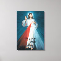 GLORY TO THE DIVINE MERCY CANVAS DRUCKEN