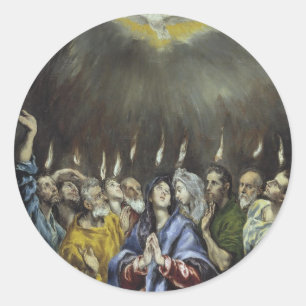 GLORY TO THE HOLY SPIRIT RUNDER AUFKLEBER