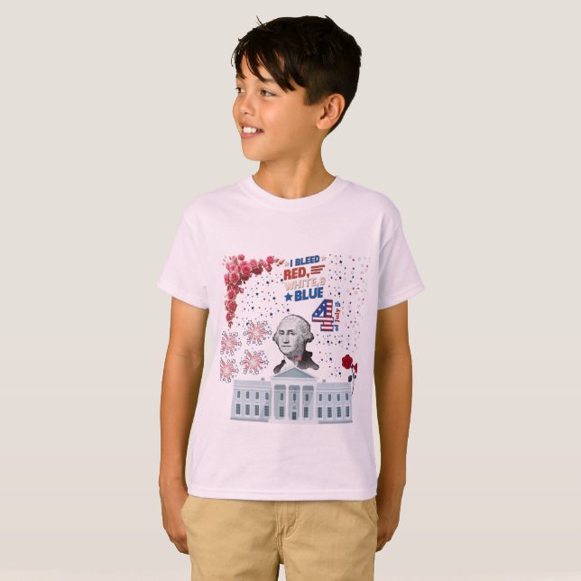 Glory Under the Stars blassrosa T-Shirt (Vorne ganz)