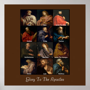 GLORY ZU DEN APOSTLES POSTER