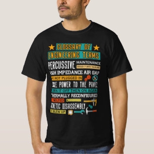 Glossar der technischen Begriffe Gewitter-Technike T-Shirt