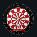Glossare runde kanadische Flagge Dartscheibe<br><div class="desc">Feiern Sie den kanadischen Pride!</div>
