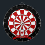Glossare runde kanadische Flagge Dartscheibe<br><div class="desc">Feiern Sie den kanadischen Pride!</div>