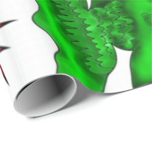 Glossarine Wrapping Paper Fish Crabs Ocean Beach Geschenkpapier