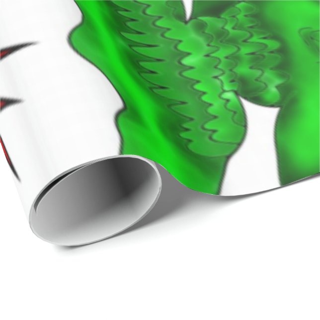 Glossarine Wrapping Paper Fish Crabs Ocean Beach Geschenkpapier (Rolleneckpunkt)