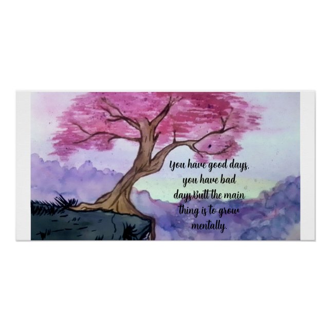 Glossartiges Poster (Vorderseite)