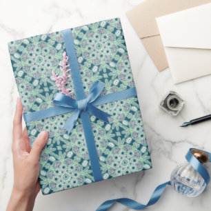 Glossgrün Geschenkpapier